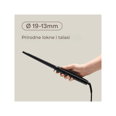 BaBylissPRO Uvijač za kosu HI-PERFORMANCE konusni 19-13mm