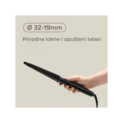BaBylissPRO Uvijač za kosu HI-PERFORMANCE konusni 32-19mm