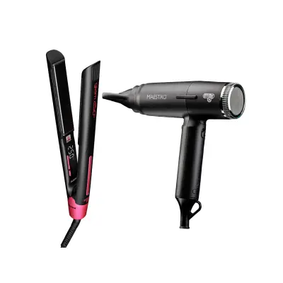 SET Fen za kosu MAESTRO + Presa za kosu GLAM