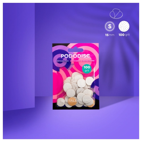 EXPERT Zamenski nastavci za pedikir disk S (100) 50/1 WHITE