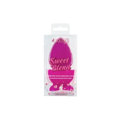 KILLYS Blend sunđer za šminku + držač, pink 417296