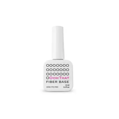 OOH THAT Fiber baza za gel lak Clear 12 ml